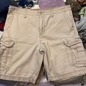 UNIONBAY Tan Cargo Shorts Classic Casual Wear